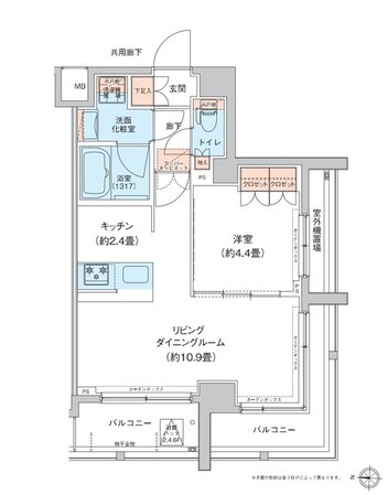 ＡＬＴＥＲＮＡ菊川Iの物件間取画像